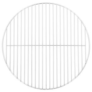 vidaXL Grillgaller runt &Oslash;44,5 cm 304 rostfritt st&aring;l
