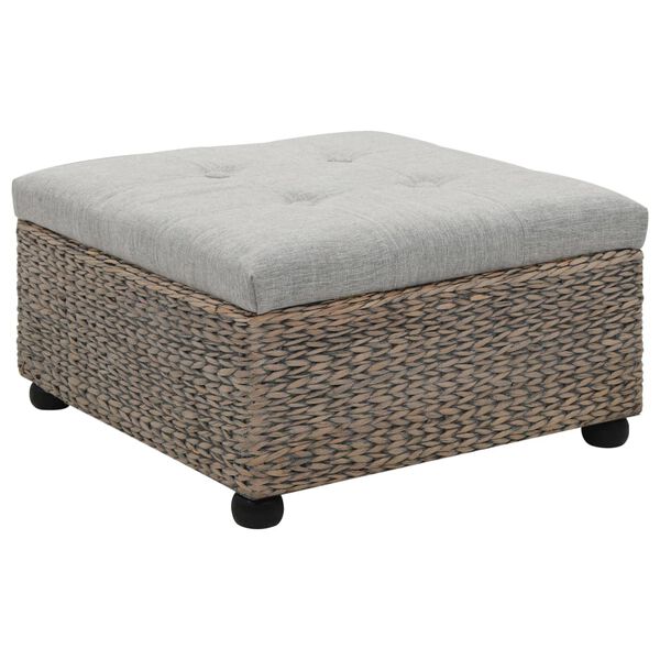 vidaXL Ottoman sj&ouml;gr&auml;s 65x65x40 cm gr&aring;