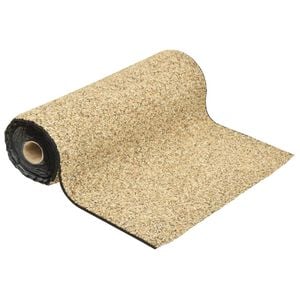 vidaXL Kantmatta naturlig sand 500x60 cm