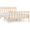 vidaXL S&auml;ngram massiv furu 150x200 cm