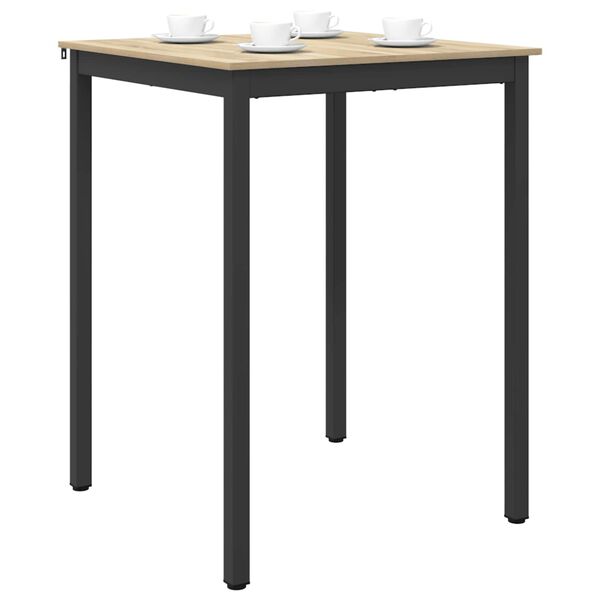 vidaXL Matbord Konstruerat tr&auml;