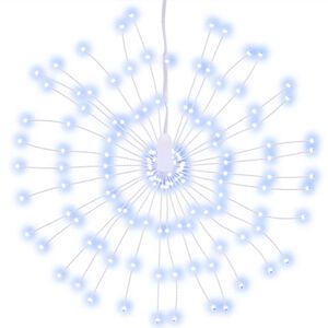 vidaXL Julbelysning 140 LED kallvit 17 cm