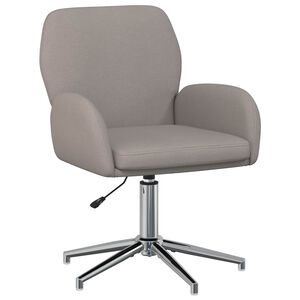 vidaXL Svanstol Tyg 54 x 58 x 90 cm Taupe
