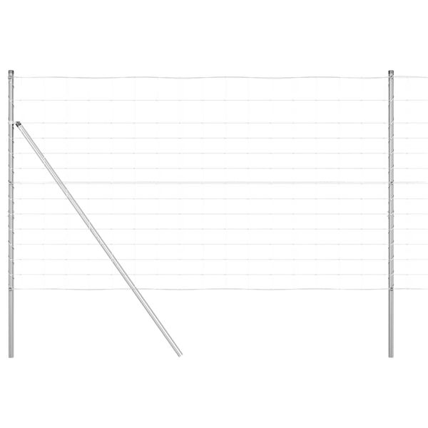 vidaXL St&auml;ngselstolpe Galvaniserad 50 x 1,4 m St&aring;l