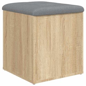 vidaXL F&ouml;rvaringsb&auml;nk Sonoma Ek 42x42x45 cm Konstruerat tr&auml;