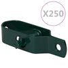 vidaXL Tr&aring;dsp&auml;nnare 250 st 90 mm st&aring;l gr&ouml;n