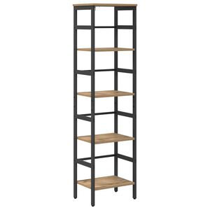 vidaXL Hyllsystem 4 niv&aring;er 40 x 29,5 x 149 cm Konstruerat tr&auml;