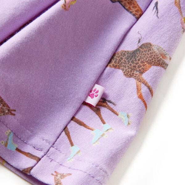 Kjol för barn lila 104