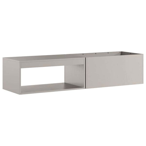 vidaXL Eldstad Brun 160 x 45 x 35 cm St&aring;l