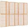 vidaXL Rumsavdelare med 6 paneler japansk stil 240x170 cm