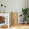 vidaXL Sidoskåp med lådor "ODDA" 40x24x79 cm massivt trä furu