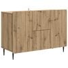 vidaXL Sideboard med l&aring;da Artisan-ek 89 x 34,5 x 62 cm Konstruerat tr&auml;