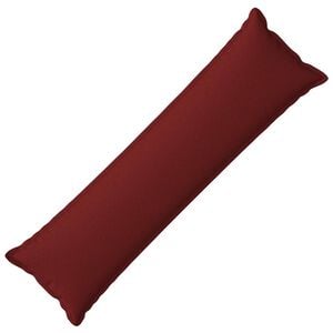 vidaXL Kudd&ouml;verdrag HOUTEN Vinr&ouml;d 40 x 145 cm Faux Linne