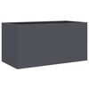vidaXL Odlingsl&aring;da antracit 62x30x29 cm st&aring;l