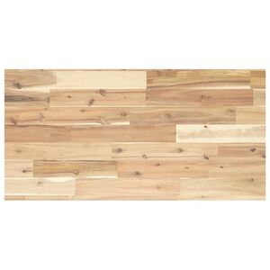 vidaXL B&auml;nkskiva f&ouml;r badrum obehandlad 60x40x2 cm massivt akaciatr&auml;