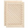 vidaXL Sk&aring;pluckor gallerdesign 2 st 49,5x69 cm massiv furu