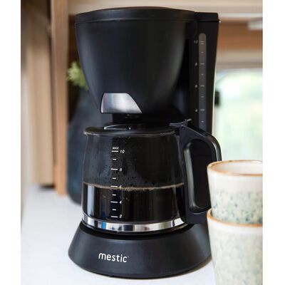 Mestic Kaffebryggare med termos för 10 koppar MK-120 svart