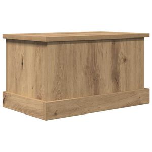 vidaXL F&ouml;rvaringsl&aring;da artisan ek 30x50x28 cm konstruerat tr&auml;