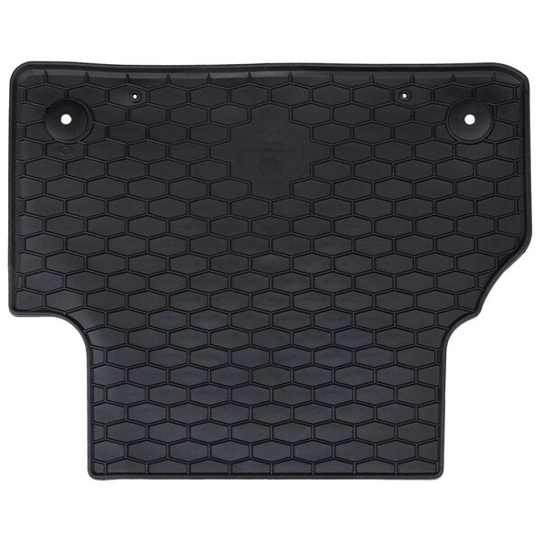 vidaXL Bilmatta 4 pcs Svart Passar f&ouml;r Audi A4 B9 2015-2024 Gummi