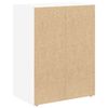 vidaXL Bokhylla vit 40x24x52 cm konstruerat tr&auml;