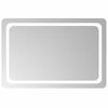 vidaXL Badrumsspegel LED 90x60 cm
