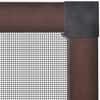 Brunt insektsnät till fönster 130 x 150 cm