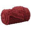 vidaXL Filtar 6 pcs Bordeaux R&ouml;d 270 x 240 cm Fleece