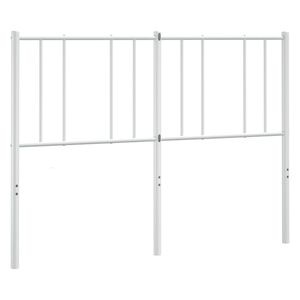 vidaXL Ers&auml;ttningsgavel metall vit 120 cm