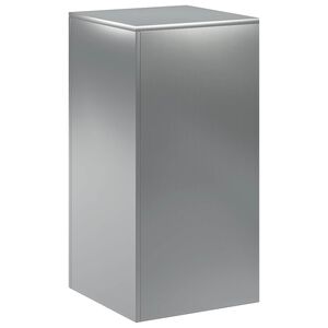 vidaXL V&auml;xtst&auml;ll Silver 40 x 40 x 80 cm St&aring;l