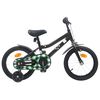 vidaXL Barncykel 14 Tum fr&aring;n 3-5 &aring;r gammal Svart