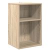 vidaXL Skivsk&aring;p Sonoma-ek 38 x 33 x 61 cm Konstruerat tr&auml;