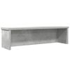 vidaXL K&ouml;ksst&auml;ll stapelbara betonggr&aring; 60x15x16 cm konstruerat tr&auml;