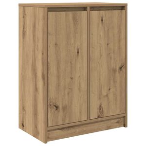 vidaXL Sk&auml;nk hantverksm&auml;ssig ek 57x34x76 cm konstruerat tr&auml;