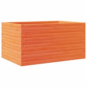 vidaXL Odlingsl&aring;da vaxbrun 90x60x46 cm massiv furu