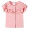 vidaXL T-shirt f&ouml;r barn medelrosa 104