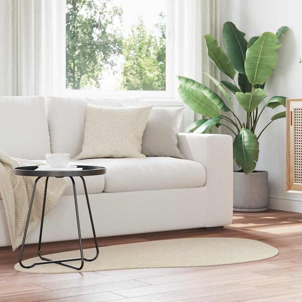 vidaXL Omr&aring;desmattor HUARTE Beige 80 x 150 cm Polyester