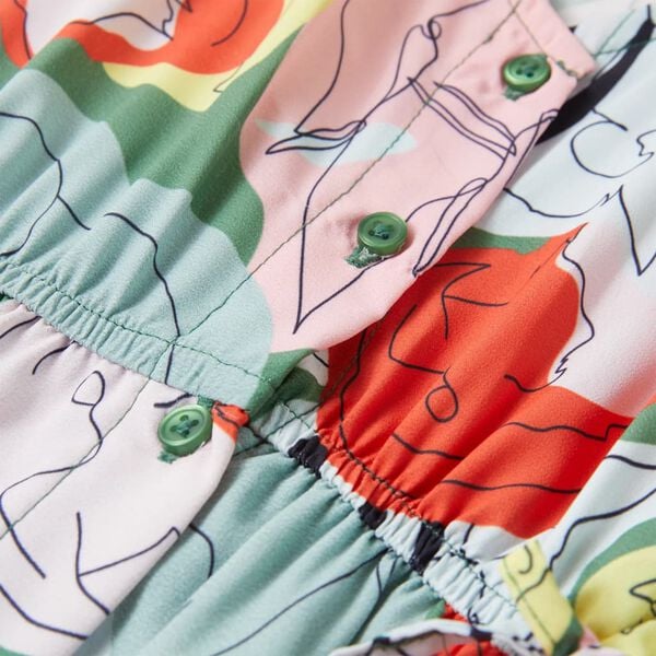 Barnklänning grön 104