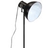vidaXL Golvlampa 25 W svart 61x61x90/150 cm E27