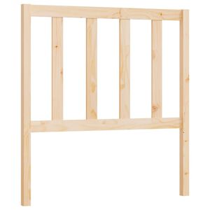 vidaXL S&auml;nggavel 96x4x100 cm massiv furu