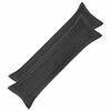 vidaXL Kudd&ouml;verdrag 2 st HOUTEN M&ouml;rkgr&aring; 40 x 145 cm Boucl&eacute;
