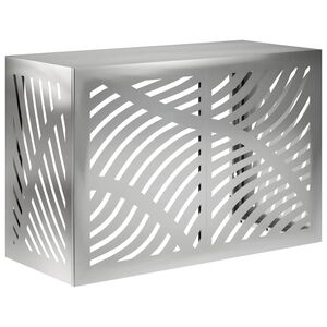 vidaXL T&auml;ckning f&ouml;r Luftkonditionering Silver 90 x 40 x 60 cm