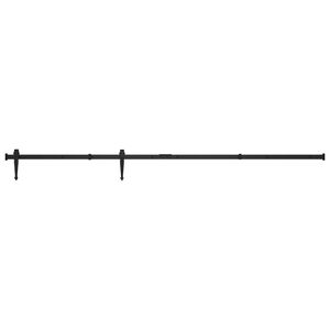 vidaXL Mini skjutd&ouml;rrsbeslag f&ouml;r sk&aring;p kolst&aring;l 183 cm