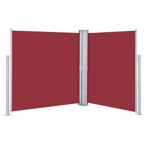 vidaXL Inf&auml;llbar sidomarkis r&ouml;d 160x600 cm