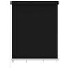 vidaXL Rullgardin utomhus 220x230 cm svart
