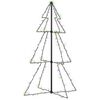 vidaXL Ljuskon f&ouml;r julgran 160 LED inne/ute 78x120 cm