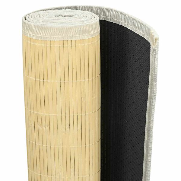 vidaXL Bambumatta 100x160 cm naturlig