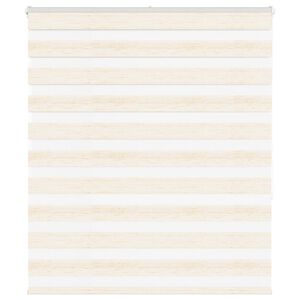 vidaXL Rullgardin zebra 120x150 cm tyg bredd 115,9 cm polyester