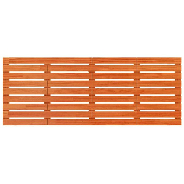 vidaXL V&auml;ggmonterad huvudgavel 166x3x63 cm massiv furu