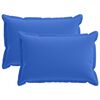 vidaXL Kudd&ouml;verdrag 2 st HOUTEN Kungsbl&aring; 40 x 60 cm Polyester