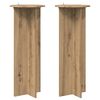 vidaXL V&auml;xtst&auml;ll 2 pcs Artisan-ek &Oslash;40 x 100 cm Konstruerat tr&auml;